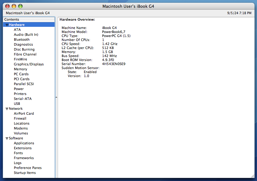 iBook G4 (14 iBook G4 (14